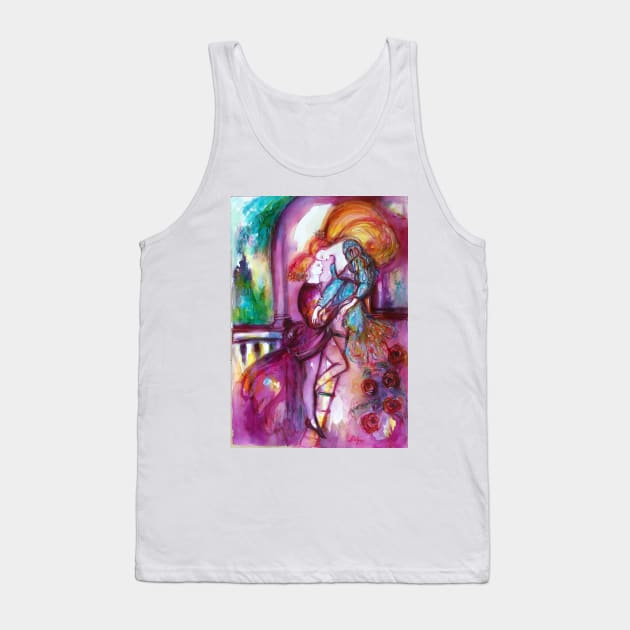 ROMEO AND JULIET Drama Romantic Balcony Scene Tank Top by BulganLumini